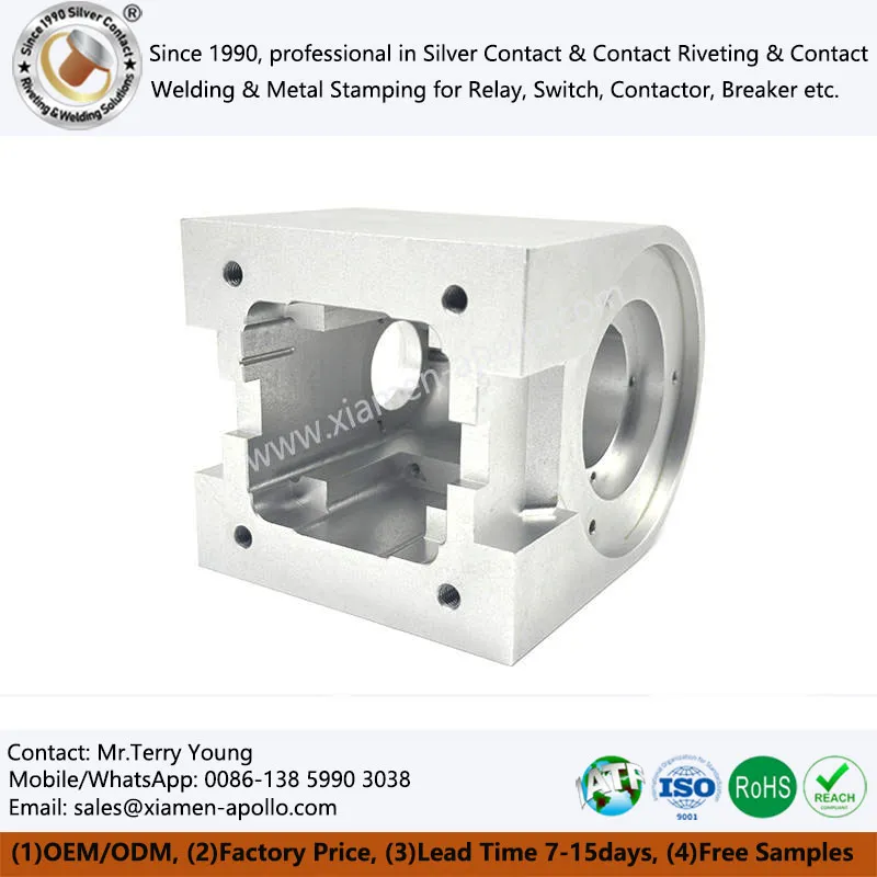 Bewerkte aluminium onderdelen