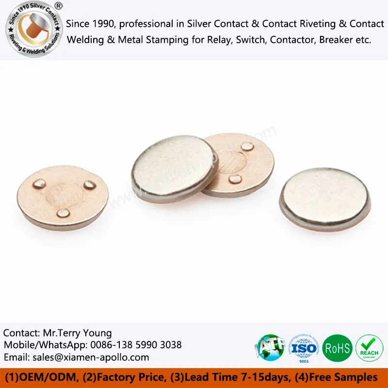 Elektrische knop Contactweerstand Scrazen