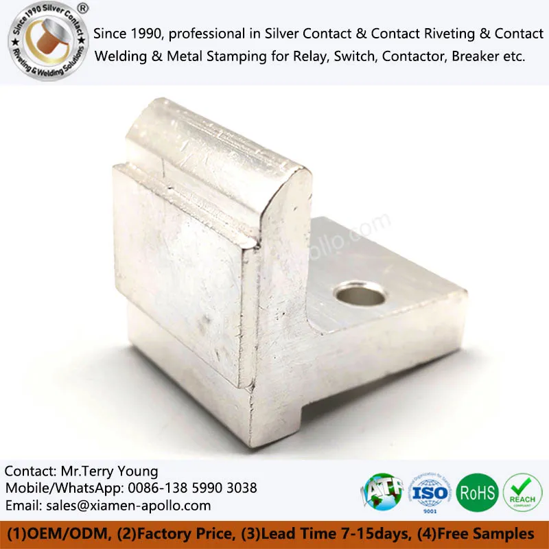 Flash Welding Silver Contact