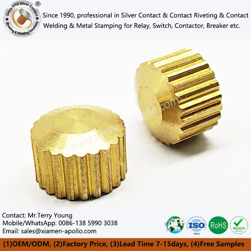 Gekartelde inzetmoer