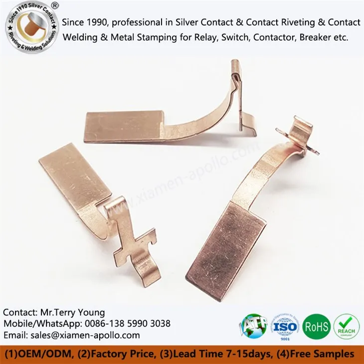 Metalen koperen gestempelde onderdelen