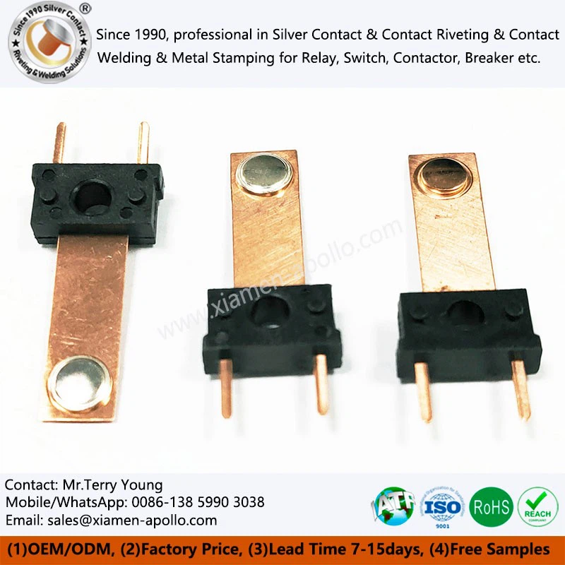 In-Die Rivet Electrical Contacts