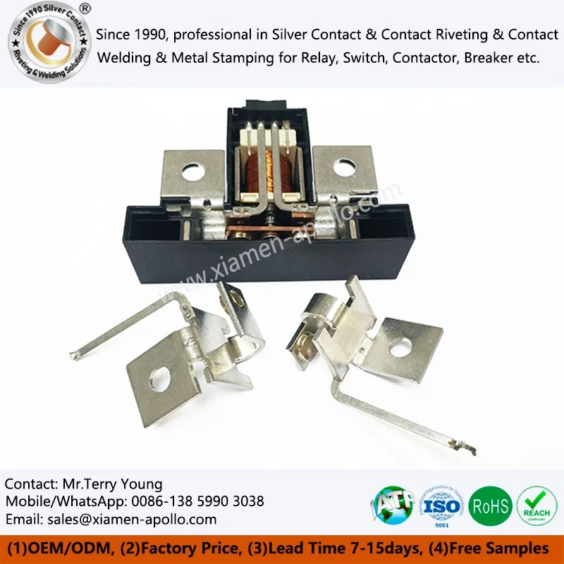 Embedded Riveted Electrical Contacts